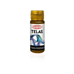 ARTEL - Frasco Pintura Para Telas 60ml Cafe Oscuro N°69