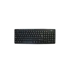GENERICO - Teclado USB Color Negro