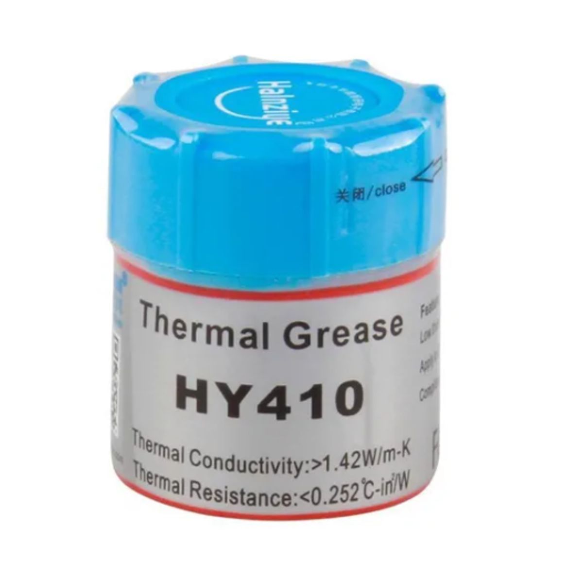 GENERICO - Pasta Disipadora Térmica 10grs Hy410 Blanca PC