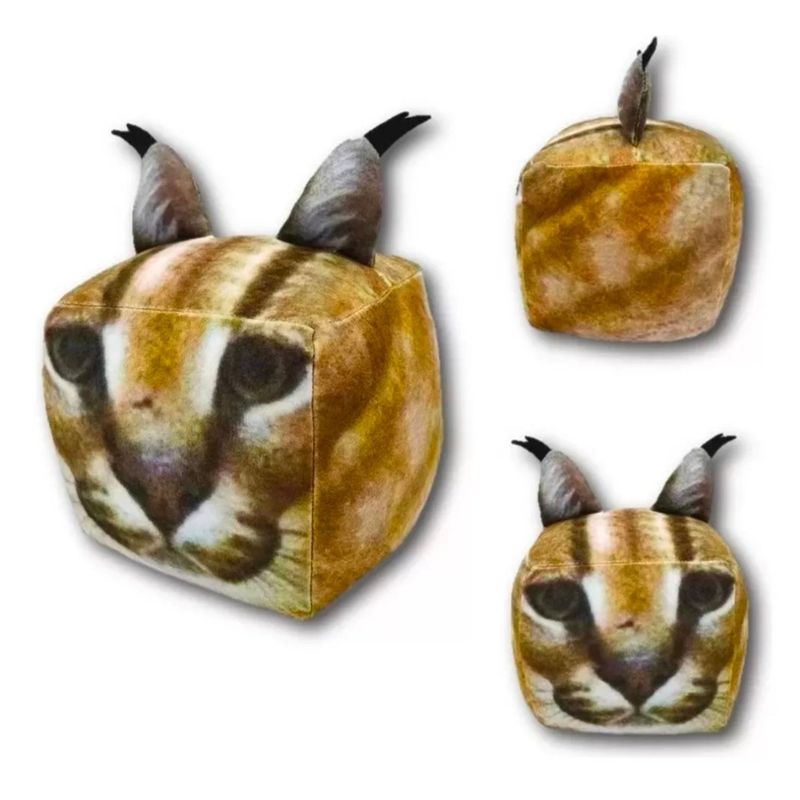 GENERICO - Peluche Big Floppa Felino Meme Gato