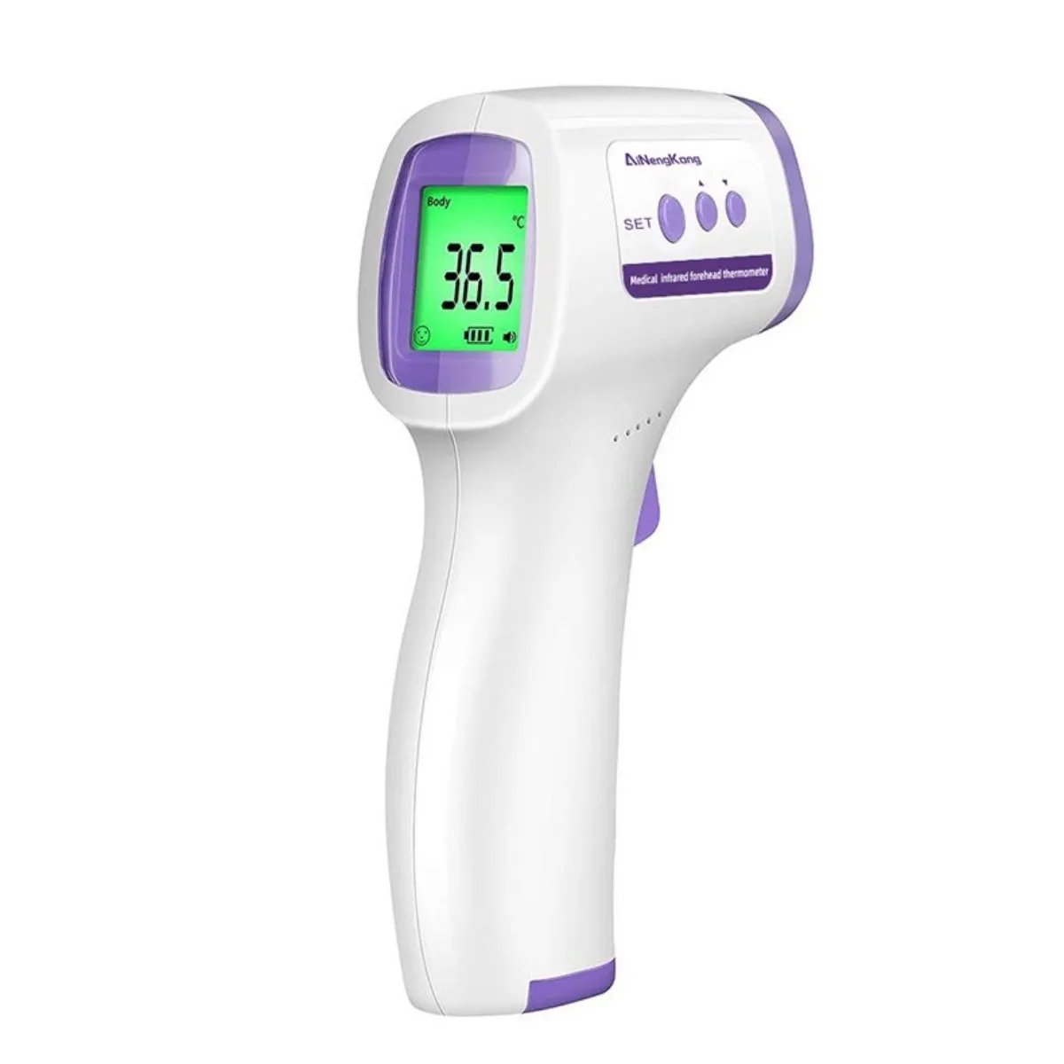 LUBABYCAS - Termómetro Infrarrojo Digital Con Pilas LuBabycas