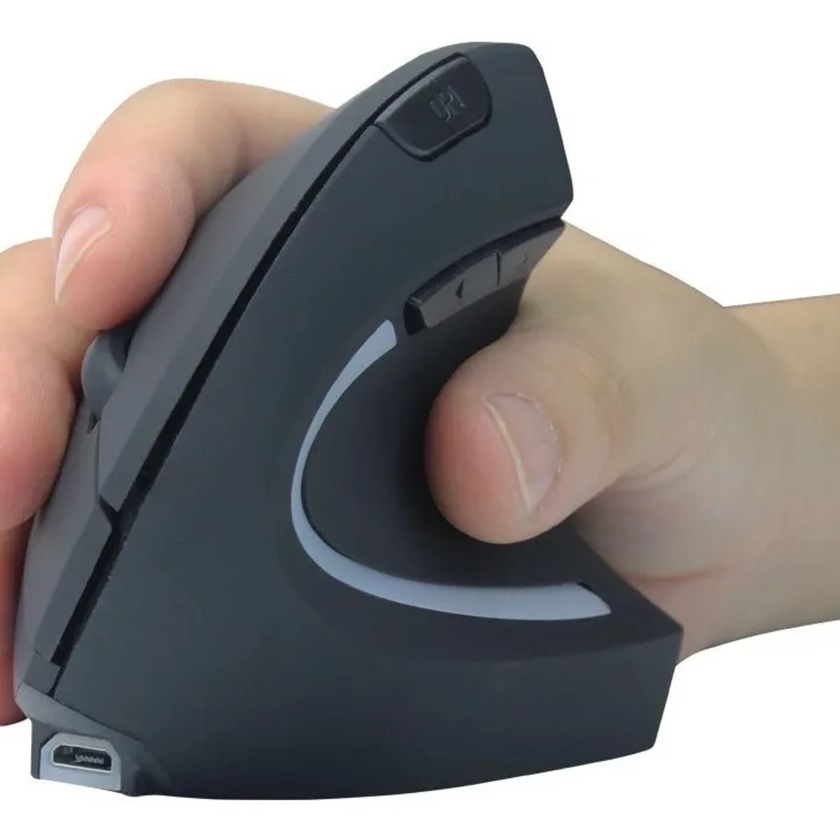 GENERICO - Mouse Inalámbrico Vertical Ergonómico con Batería Integrada