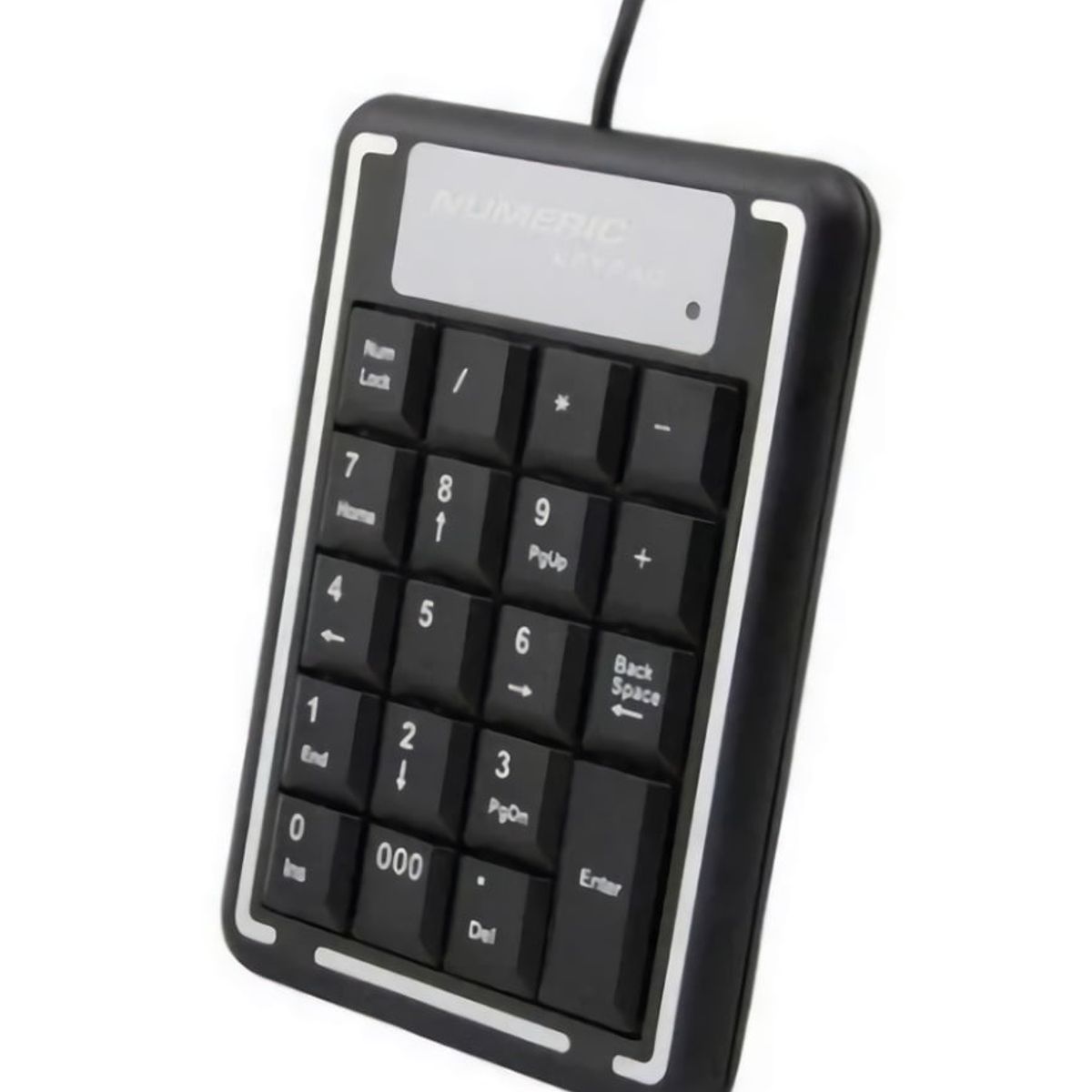 GENERICO - Teclado numerico cable usb 19 tecla