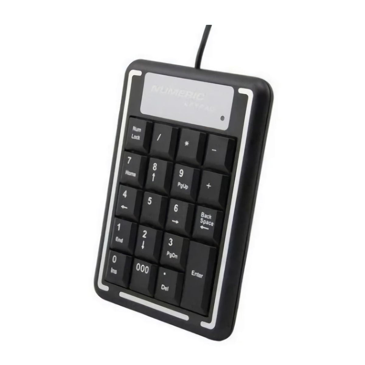GENERICO - Teclado numerico cable usb 19 tecla
