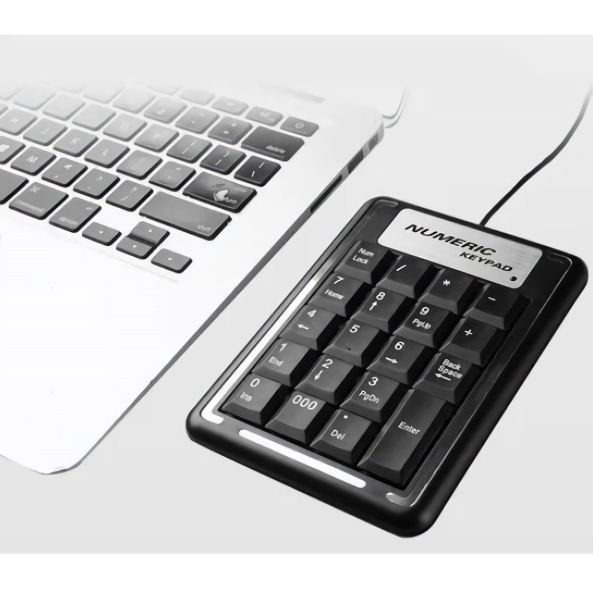 GENERICO - Teclado numerico cable usb 19 tecla