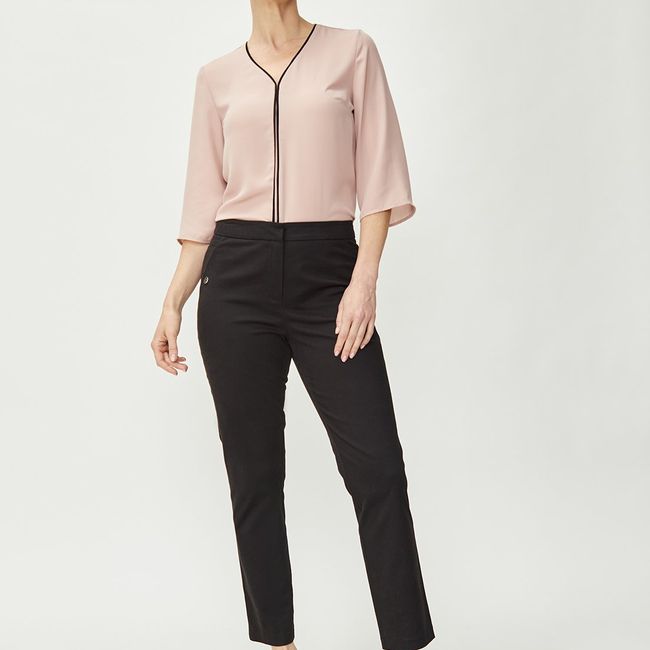 MA GRIFFE - Calza Negro Mujer Magriffe