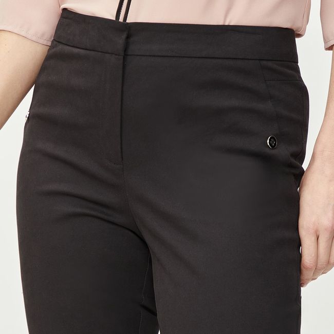 MA GRIFFE - Calza Negro Mujer Magriffe