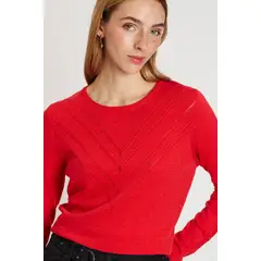 IO - Sweater Liso Rojo