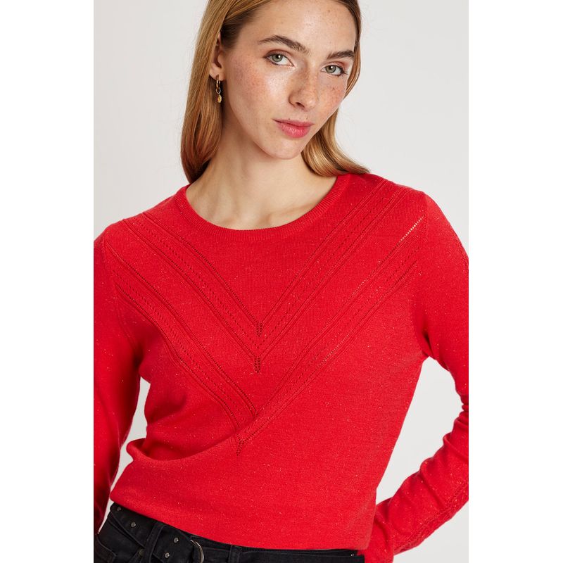 IO - Sweater Rojo Mujer Io