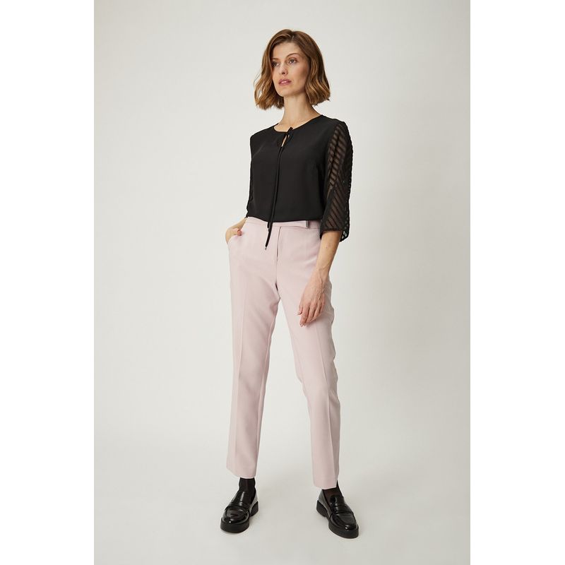 MA GRIFFE - Pantalon Rosado Mujer Magriffe