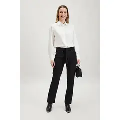 ASH - Pantalon Negro Mujer