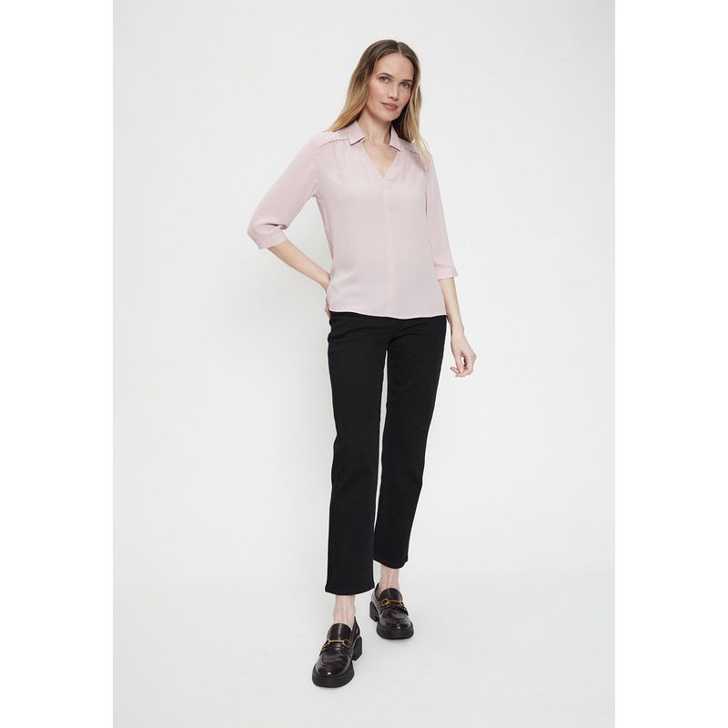 MA GRIFFE - Blusa Lisa Rosado Magriffe