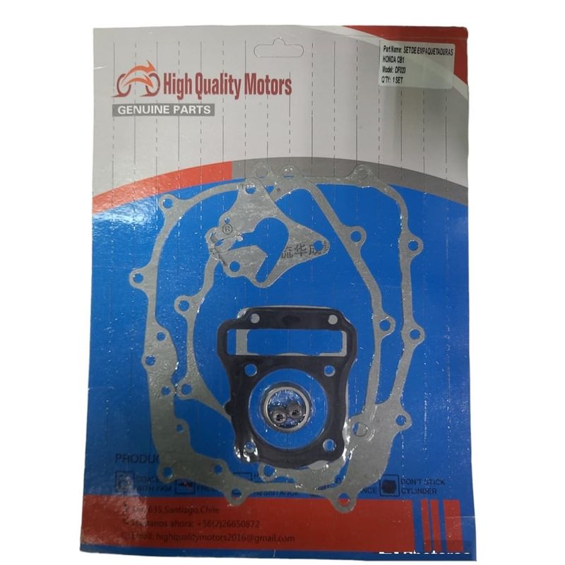 GENERICO - Kit de empaquetaduras Honda CB1 - CB1 TUF - CBF 125 Twister