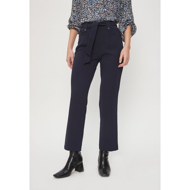 ASH - Pantalon Azul Marino Mujer Ash