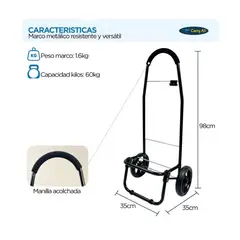 GENERICO - Carrito De Compras Plegable