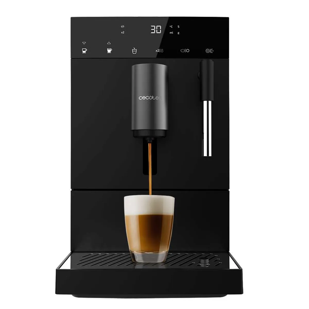 CECOTEC - Cafetera Super Automatica Cecotec Cremmaet Compact Steam