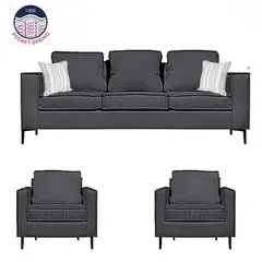 SITIAL HOME - LIVING 311, VENETTO MARENGO SOFA MAS 2 POLTRONAS RESORTES