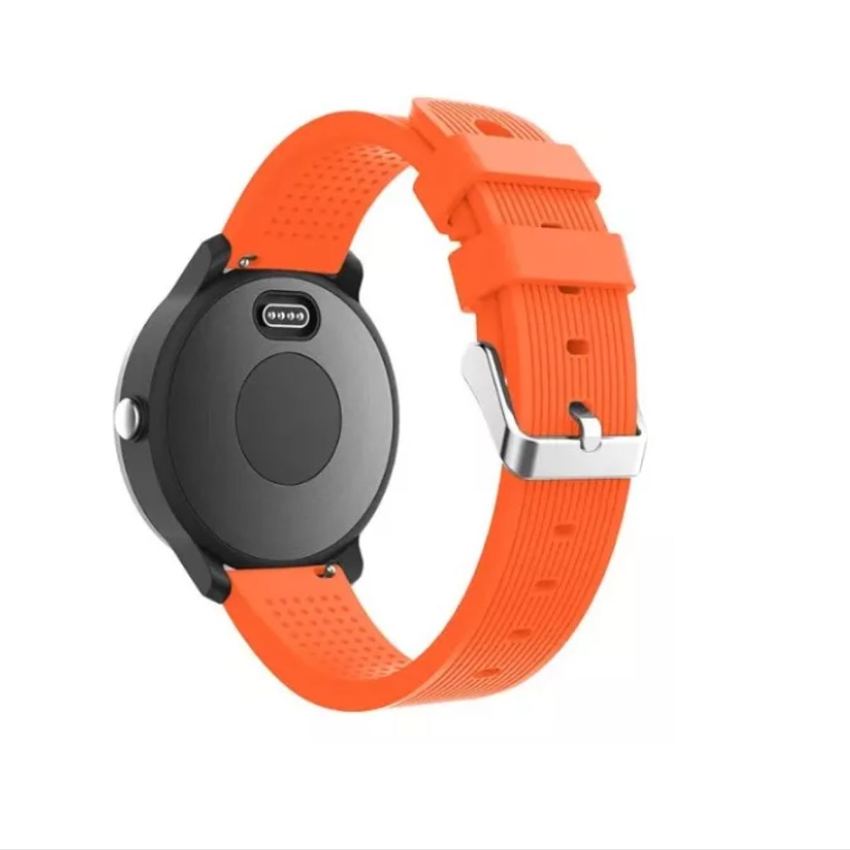 GENERICO - Correa De Silicona Para Reloj Garmin Vivoactive3 Vivomove Hr-NARANJA