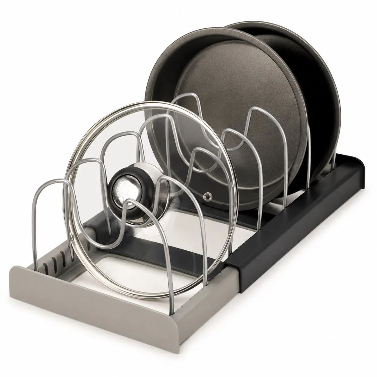 HOMESTAR - Rack organizador extensible para tapas y tablas