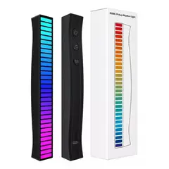 MUNDO MAGIA - Barra Led Color Negro De Luz Rgb Inalámbrica