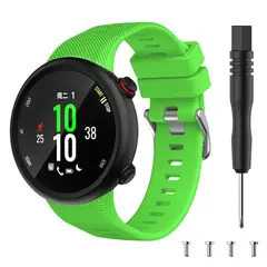 GENERICO - Correa De Silicona Para Garmin Forerunner 45 45s Swim 2-VERDE