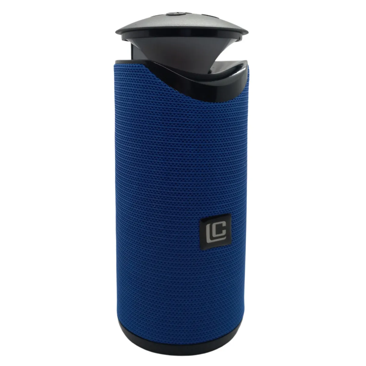 IMPORTCLICK - Parlante Bluetooth Recargable Con Luz RGB/USB/TF/FM Azul