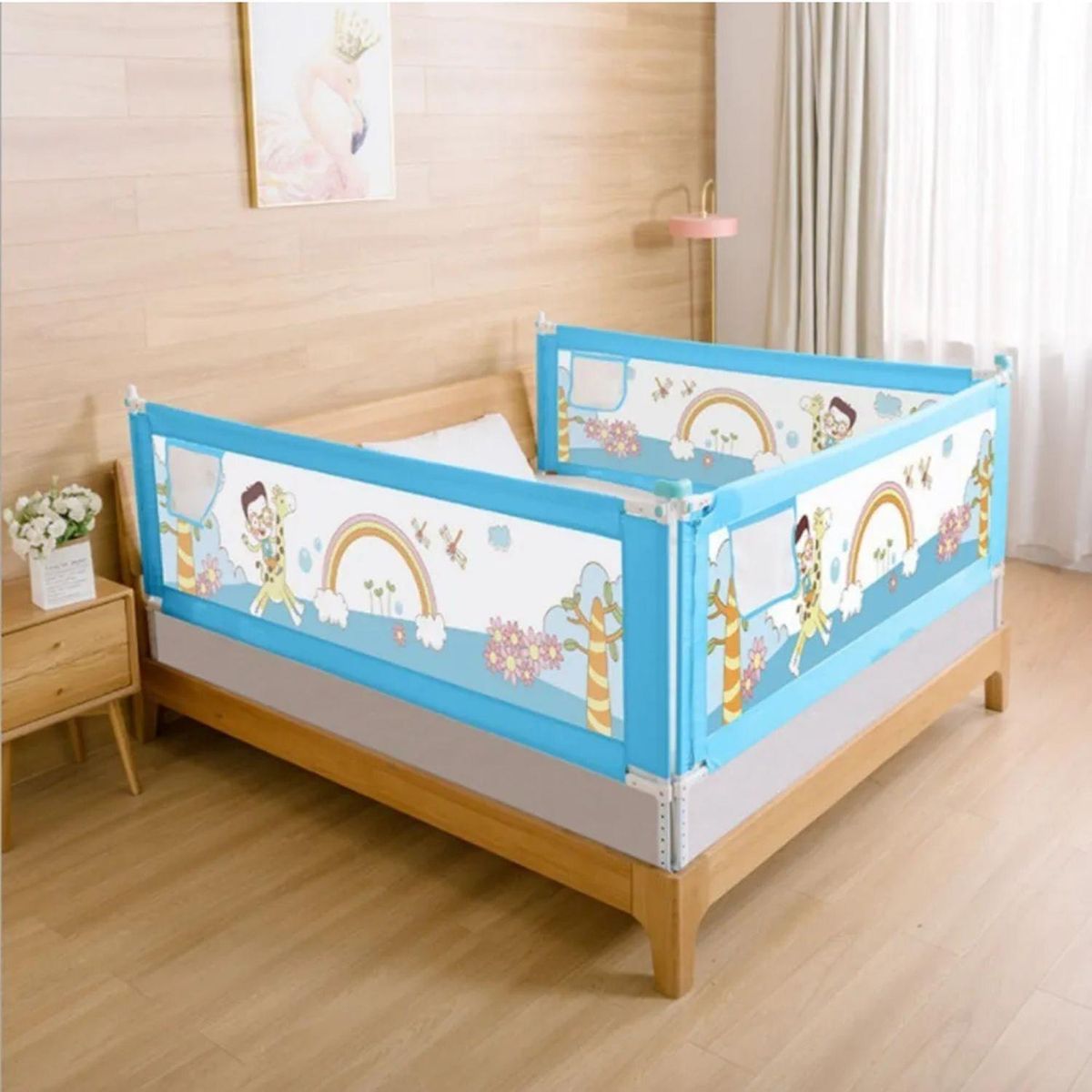 IMPORTCLICK - Baranda De Cama Seguridad Bebe Plegable 180x82cm