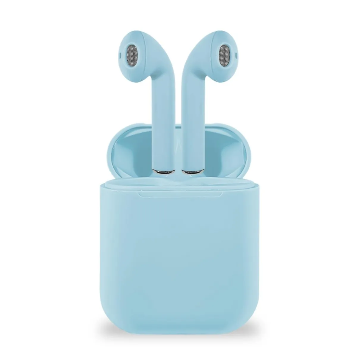 IMPORTCLICK - Audífonos Inalámbricos Bluetooth Táctil I12 Tws Celeste - Celeste