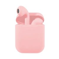 Audífonos Inalámbricos Bluetooth Táctil I12 Tws Rosado - Rosa