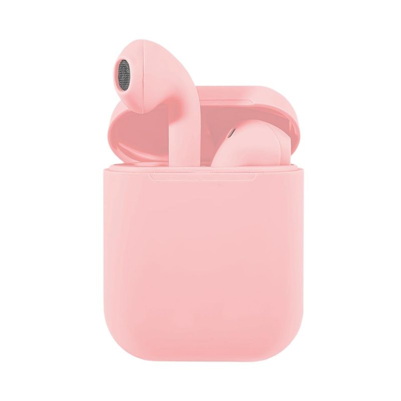 IMPORTCLICK - Audífonos Inalámbricos Bluetooth Táctil I12 Tws Rosado - Rosa