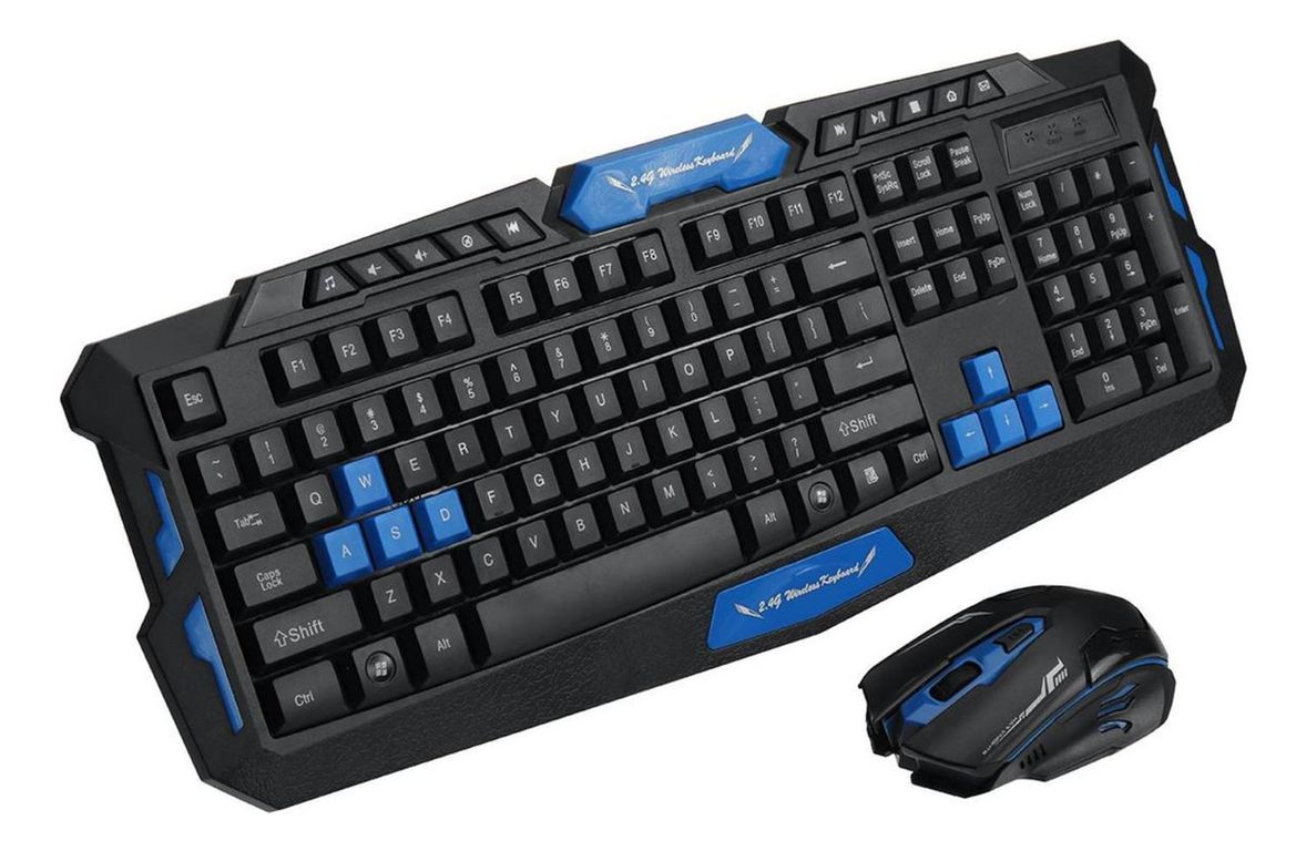 Kit Gamer Teclado + Mouse Inalambrico HK8100