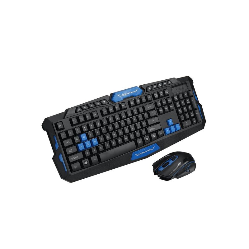 IMPORTCLICK - Kit Gamer Teclado + Mouse Inalámbrico HK8100