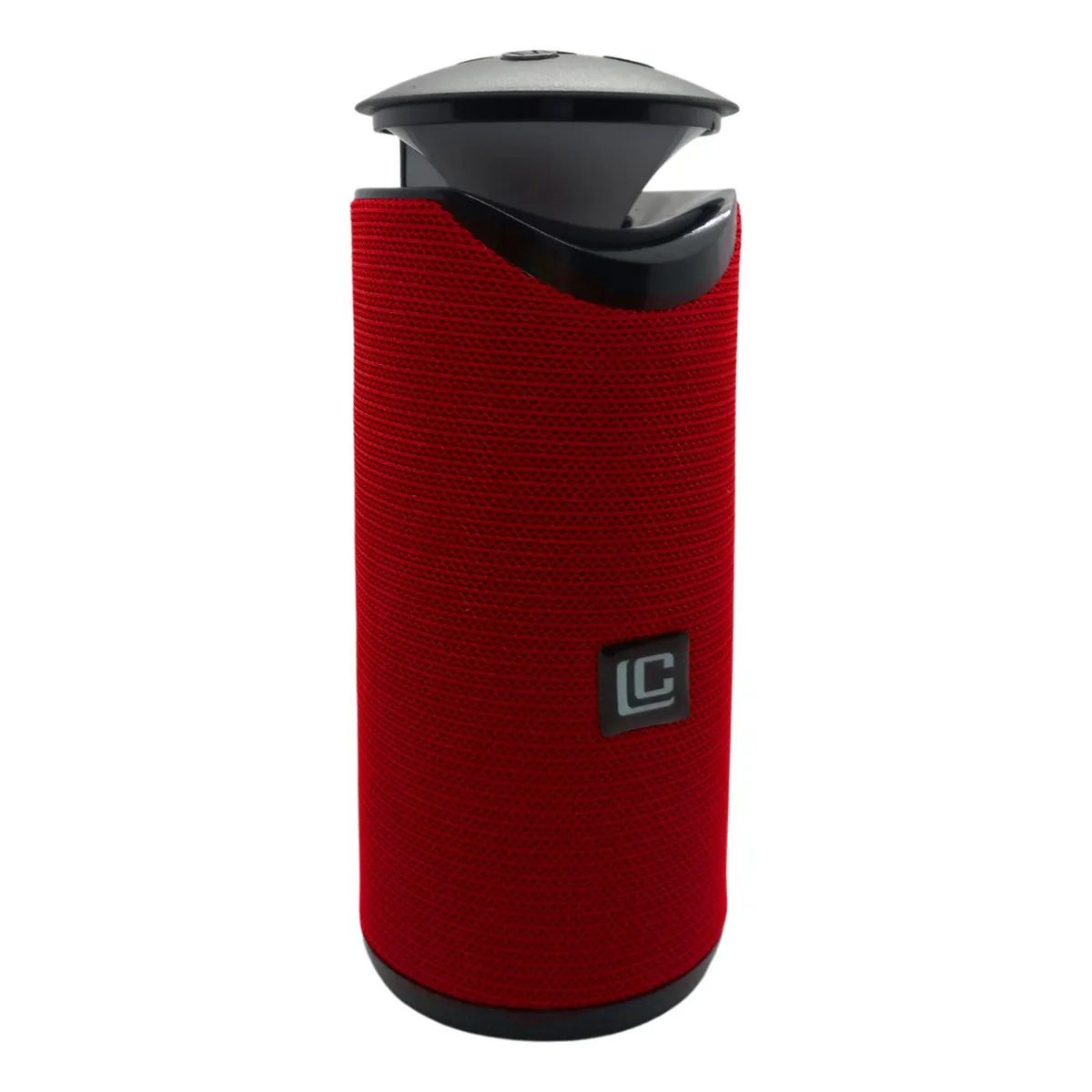 IMPORTCLICK - Parlante Bluetooth Recargable Con Luz RGB/USB/TF/FM Rojo