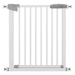 MUNDO MAGIA - Reja Seguridad Escalera Puerta Ajustable Para Bebe Mascotas