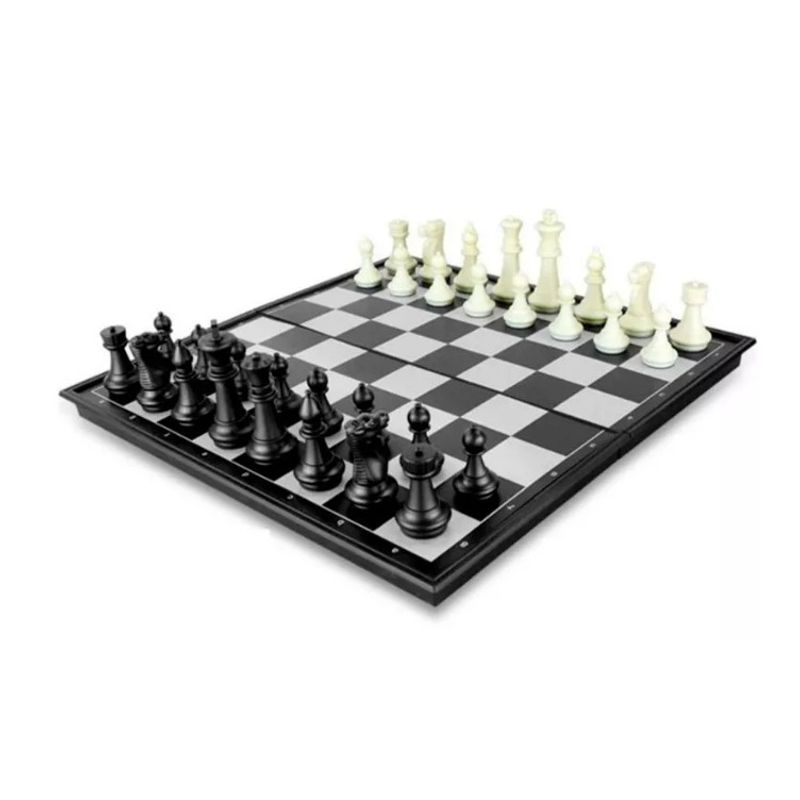 DBLUE - TABLERO DE AJEDREZ CON PIEZAS MAGNETICAS 48cm