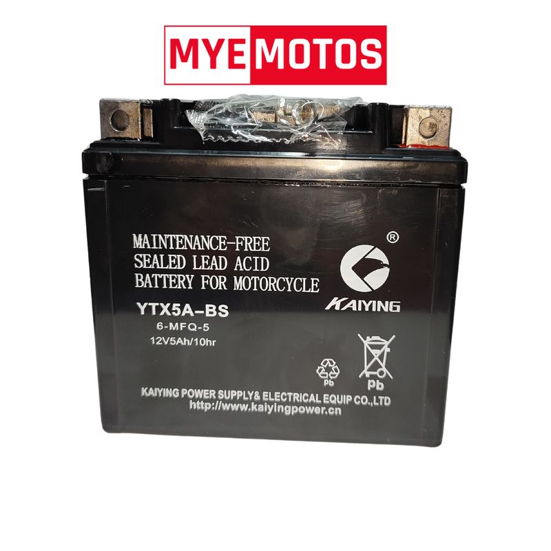 GENETIC - Batería 12v 5ah Pit Bike 70cc