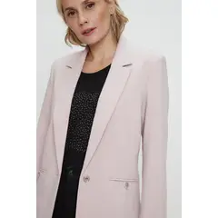 MA GRIFFE - Blazer Liso Rosado Magriffe