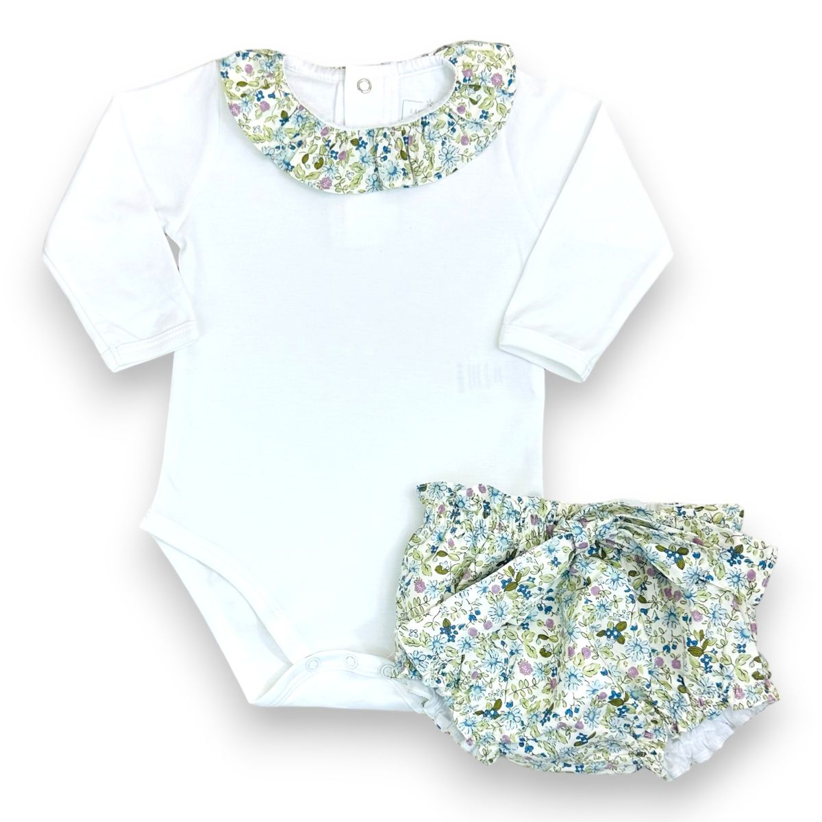 LANDARE - BODY ALGODÓN PIMA LANDARE BUGAMBILIA ESMERALDA