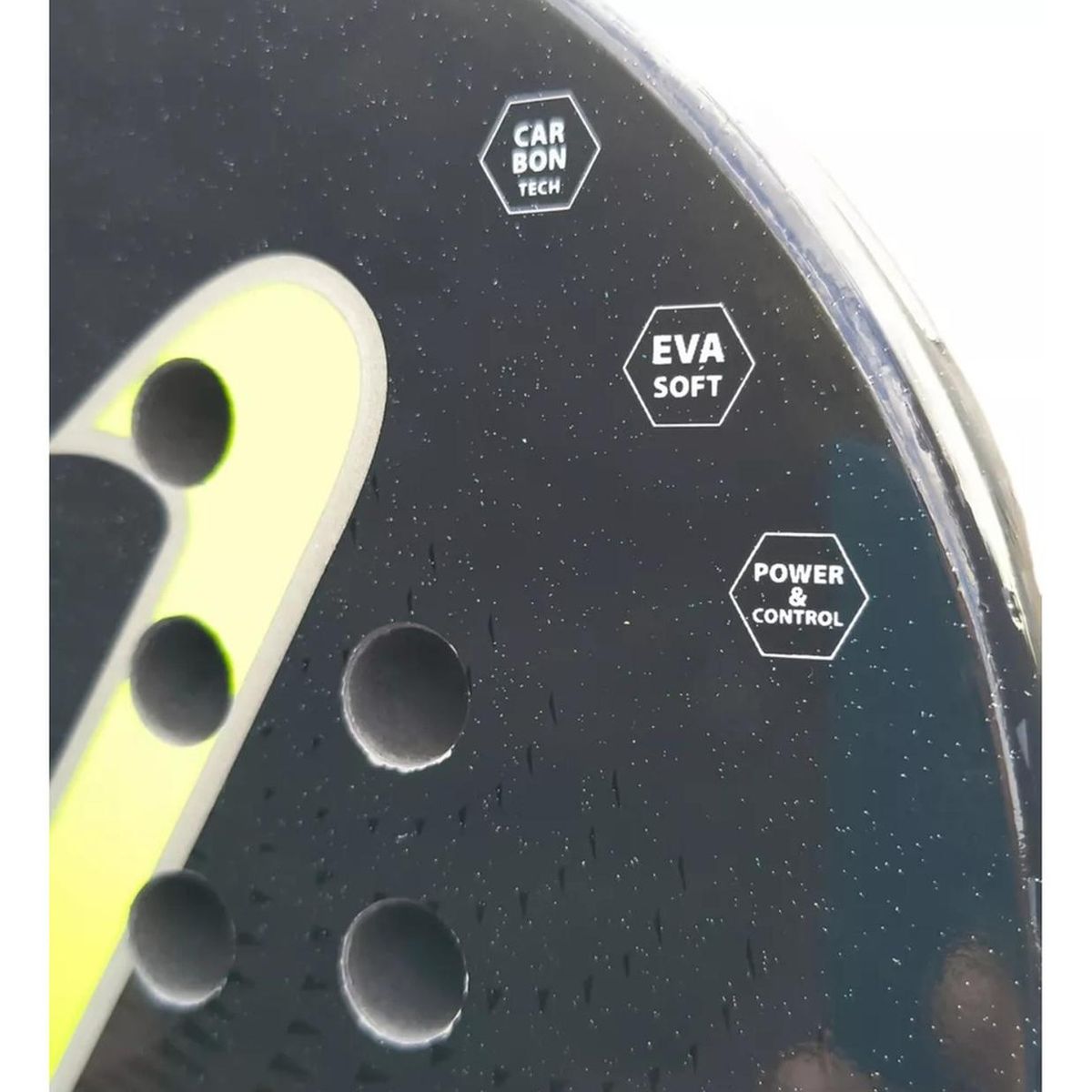 IMPORTCLICK - Pala Pádel Carbón Funda Power Control IMPORTCLICK