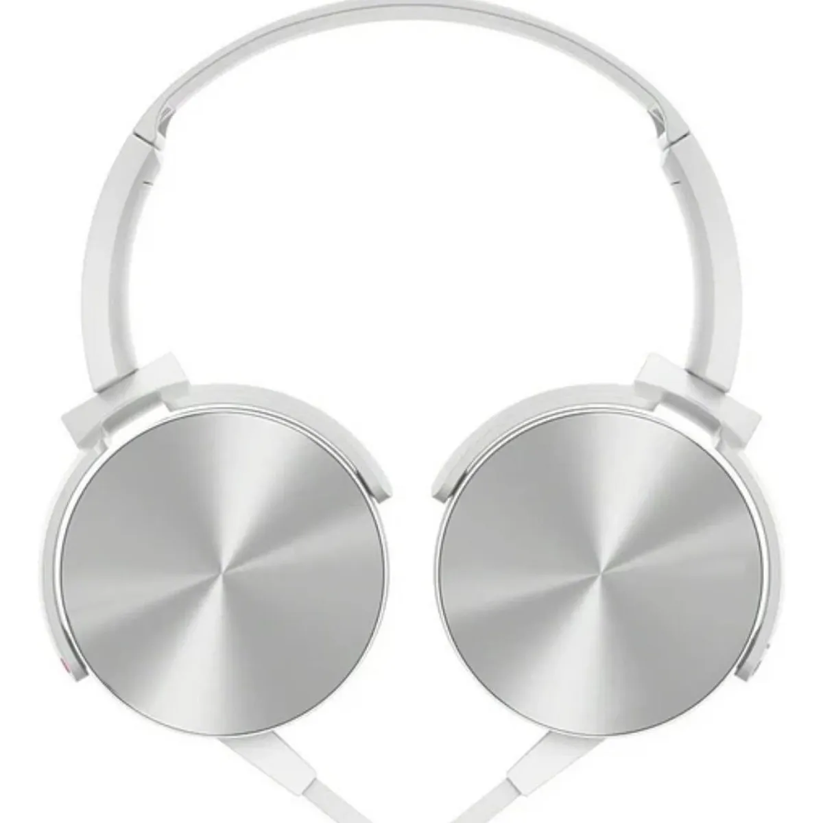 IMPORTCLICK - Audífono Extra Bass Micrófono 3.5 MM Plug Estéreo Blanco - Blanco