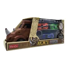 GENERICO - Camion De Carga Maletin Transportador Autitos Juego Animal