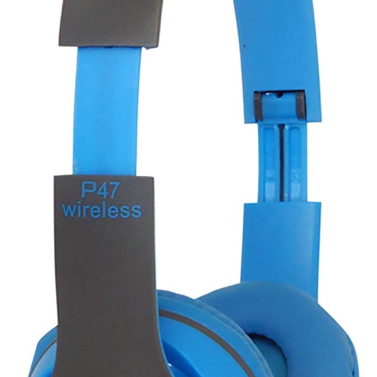 IMPORTCLICK - Audífonos Bluetooth Recargable Con Micrófono FM/TF Celeste