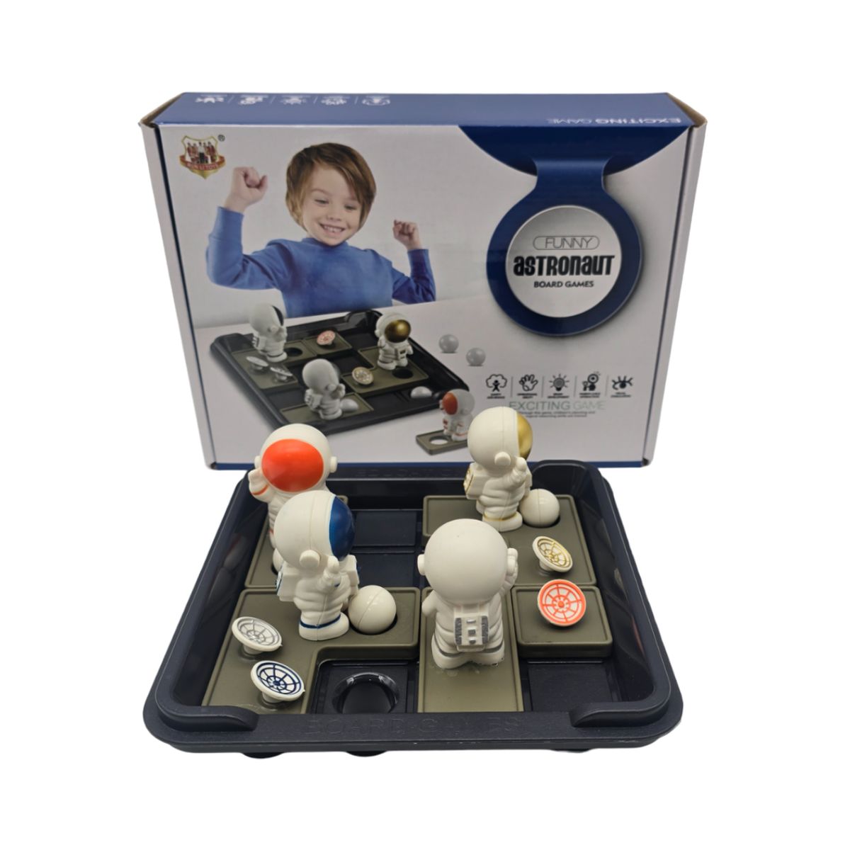 GENERICO - Rompecabeza 3D Juego De Habilidad y Logica Funny Astronauta