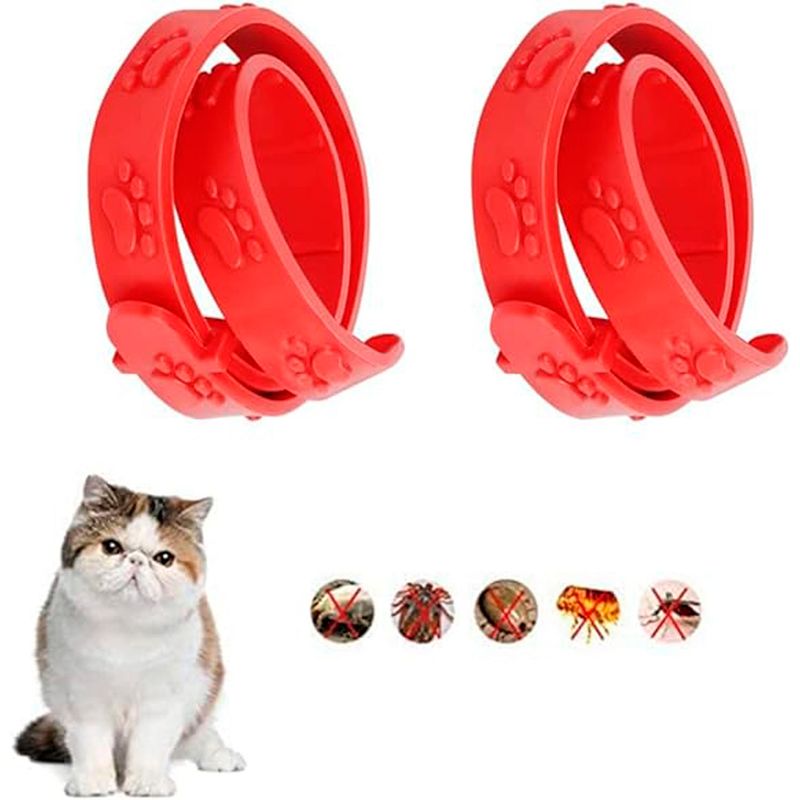 GENERICO - Collar Antipulgas Repelente Garrapatas Gatos