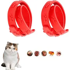 GENERICO - Collar Antipulgas Repelente Garrapatas Gatos