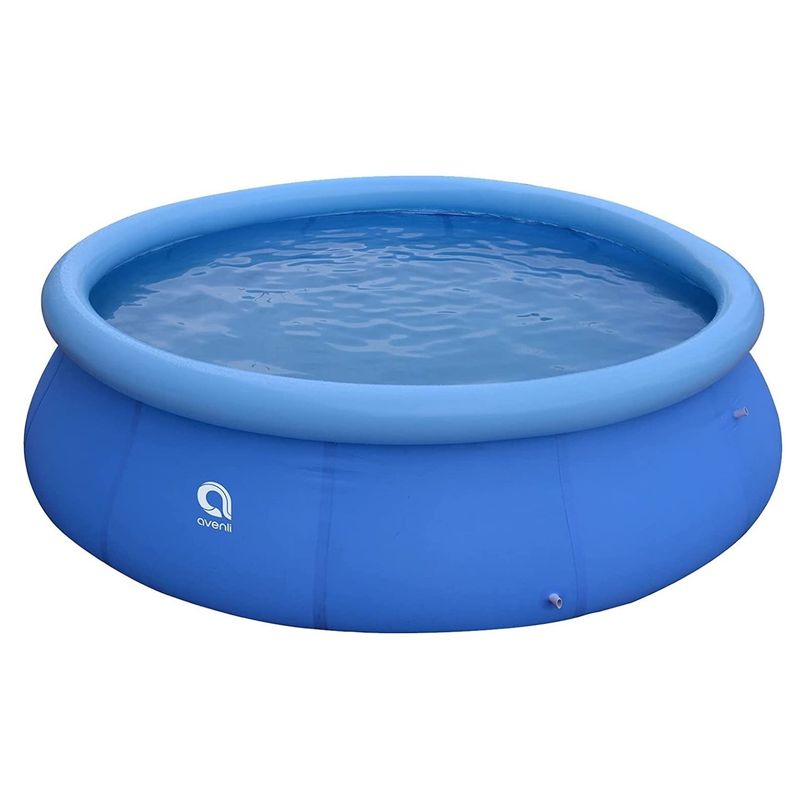 IMPORTCLICK - Piscina Inflable Familiar Redonda Azul 360x76 cm