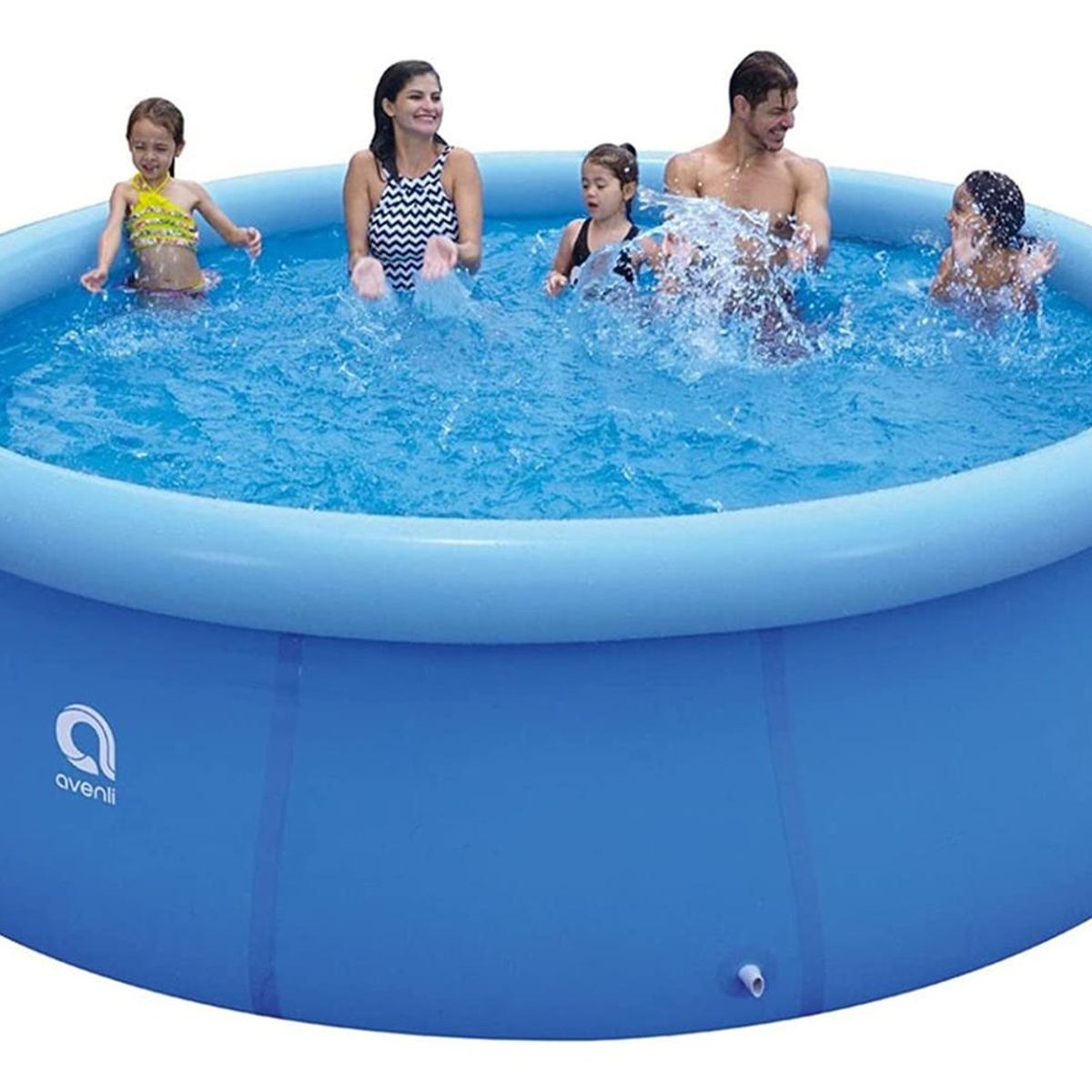 IMPORTCLICK - Piscina Inflable Familiar Redonda Azul 360x76 cm