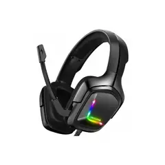 IMPORTCLICK - Audífonos Gamer Retroiluminado Led 3.5mm Conector Estéreo + USB