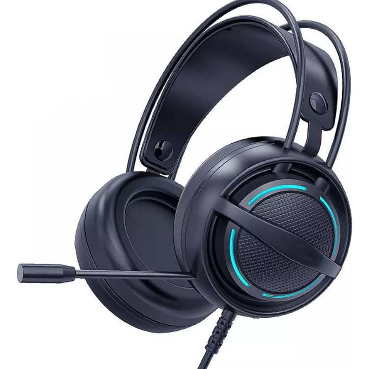IMPORTCLICK - Audífonos Gamer 7.1 Micrófono y Luz Led Multi Conexión
