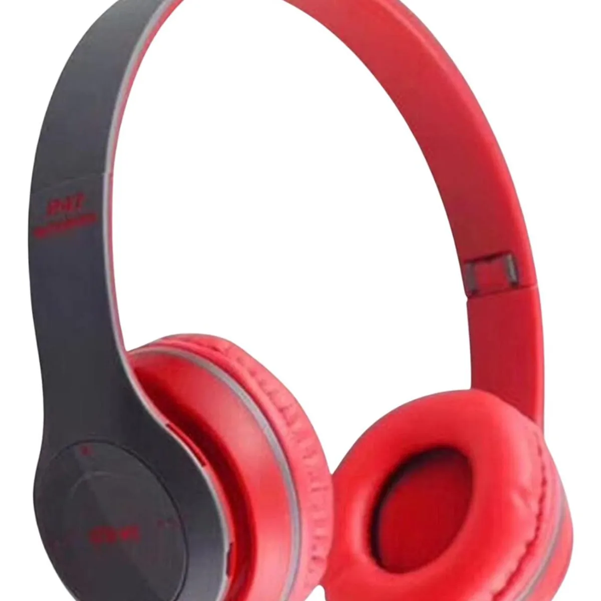 IMPORTCLICK - Audífonos Auriculares Bluetooth Reducción Ruido Rojo